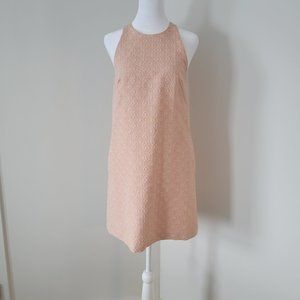 Cute Vintage Zara Baby Pink Mini Dress.